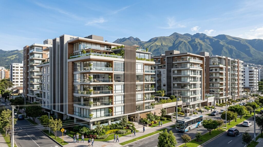 Tendencias de diseño, amenidades y uso mixto en proyectos inmobiliarios de Quito